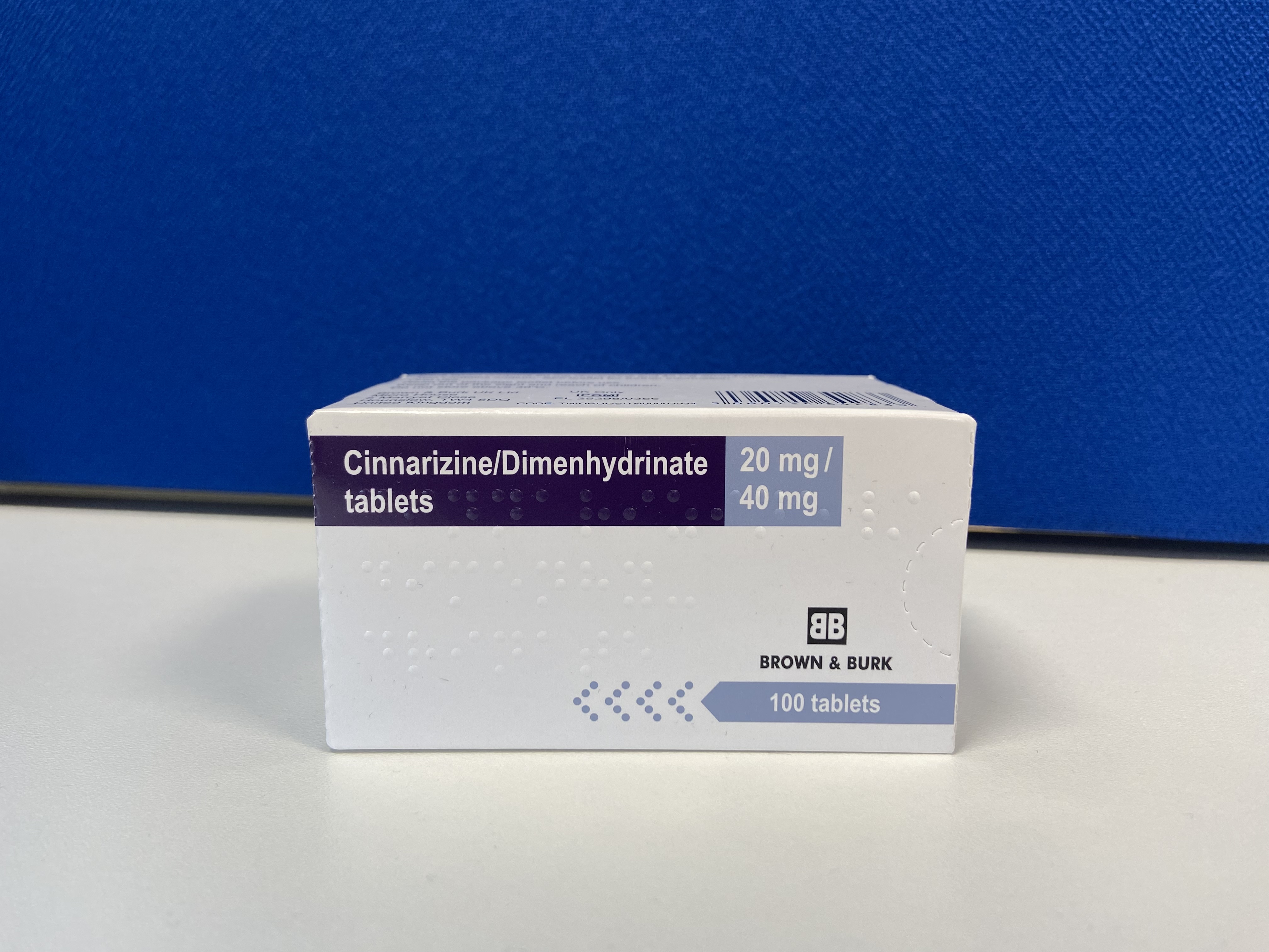 Cinnarizine Dimenhydrinate 20mg_40mg Tablets